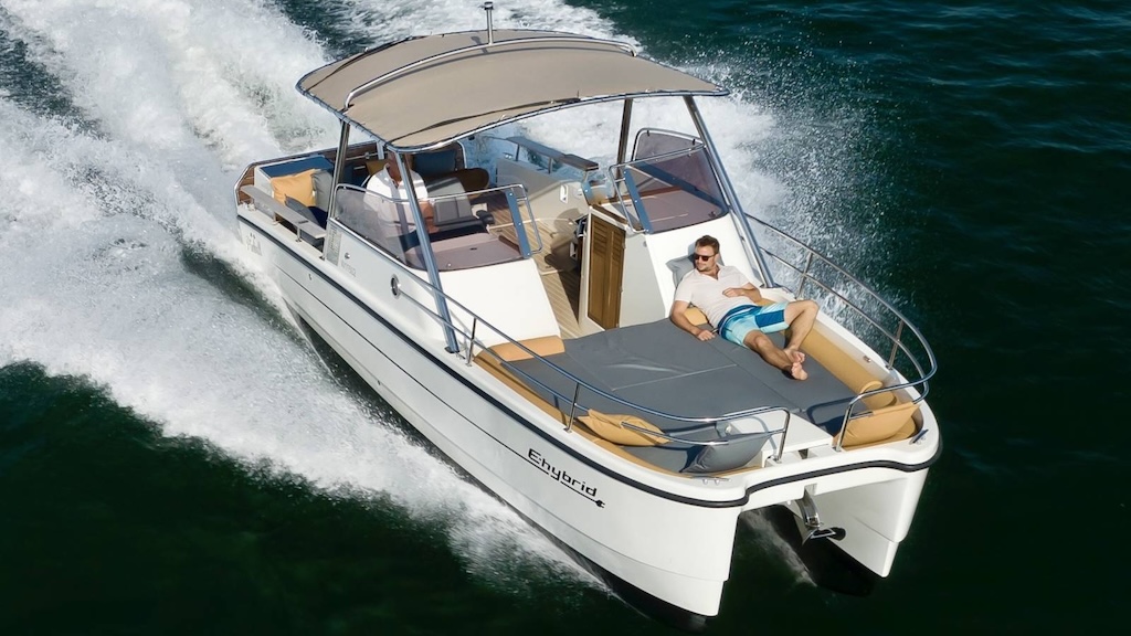 Pinball Boat Catamaran Moteur Bateau Neuf